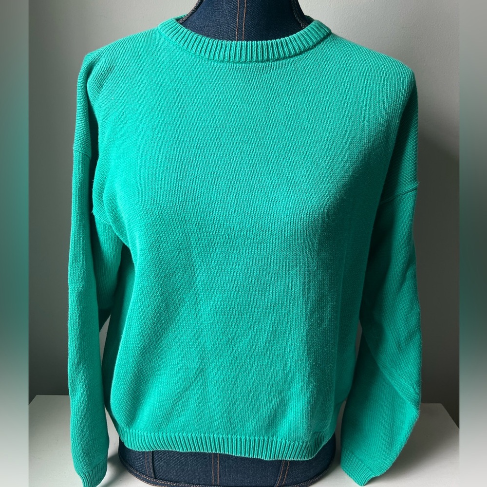English Sports Shops Bermuda Green Crew Sweater Small